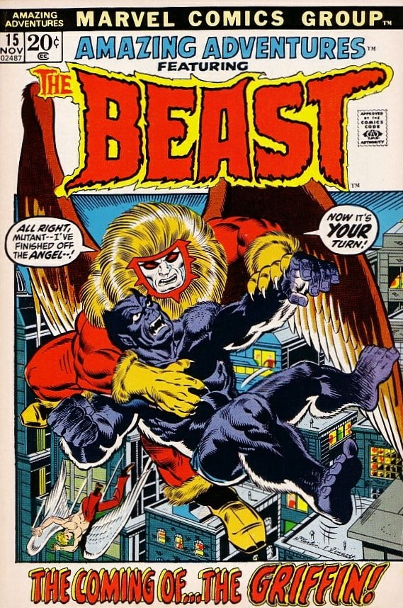 Amazing Adventures (1970) 15 (1st Blue Beast/1st Griffin)