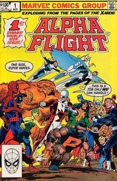 Alpha Flight (1983) 001 (1st Alpha Flight in series)