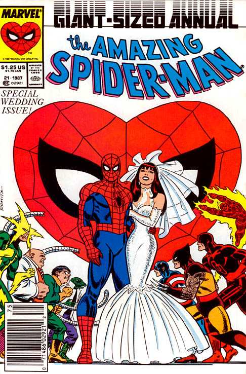 Amazing Spider-Man Annual (1987) 21 (Wedding of Peter Parker and Mary Jane Watson)