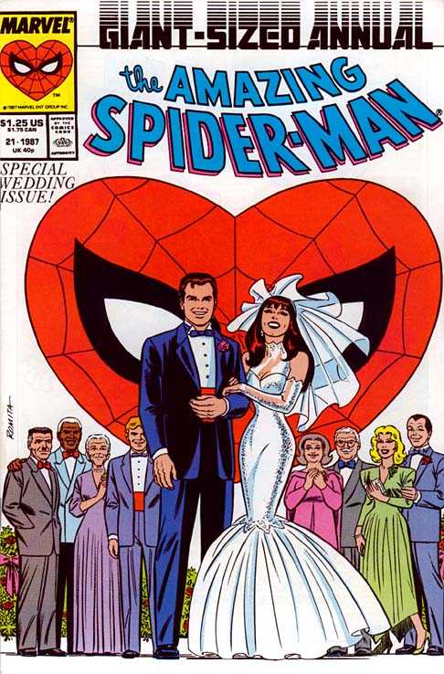 Amazing Spider-Man Annual (1987) 21 (Wedding of Peter Parker and Mary Jane Watson)