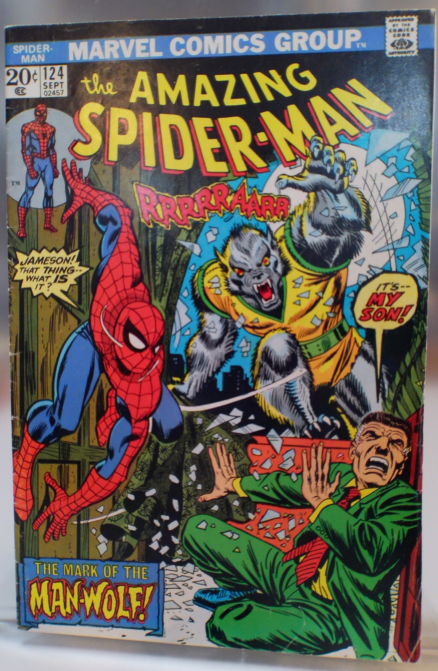 Amazing Spider-Man (1963) 124 (1st Man-Wolf)
