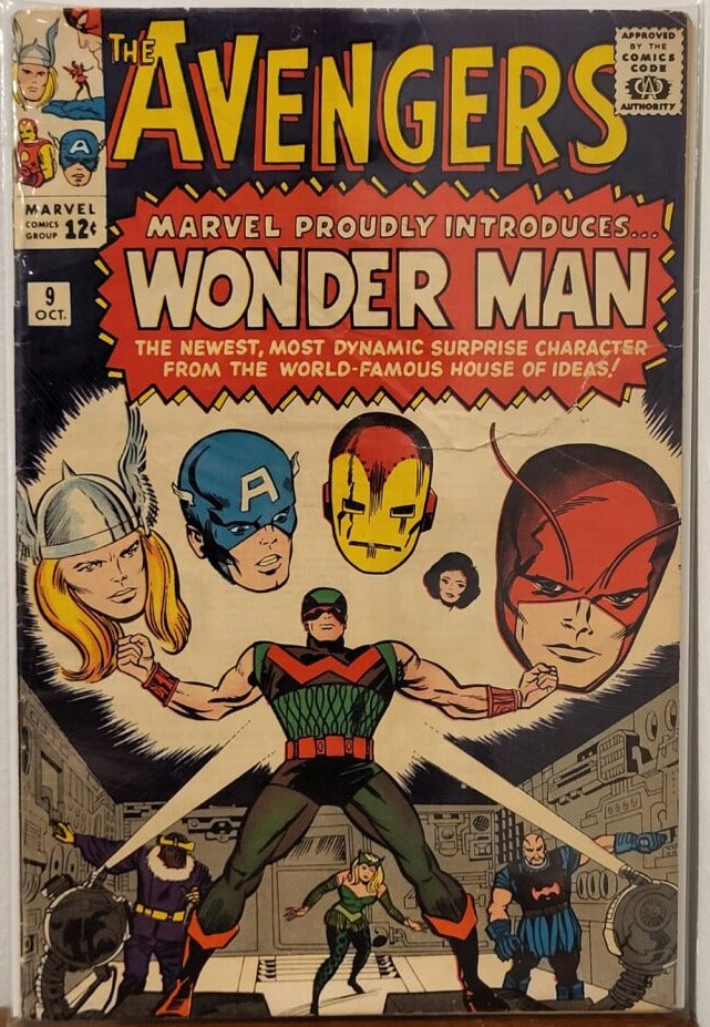 Avengers (1963) 009 (1st Wonder Man)