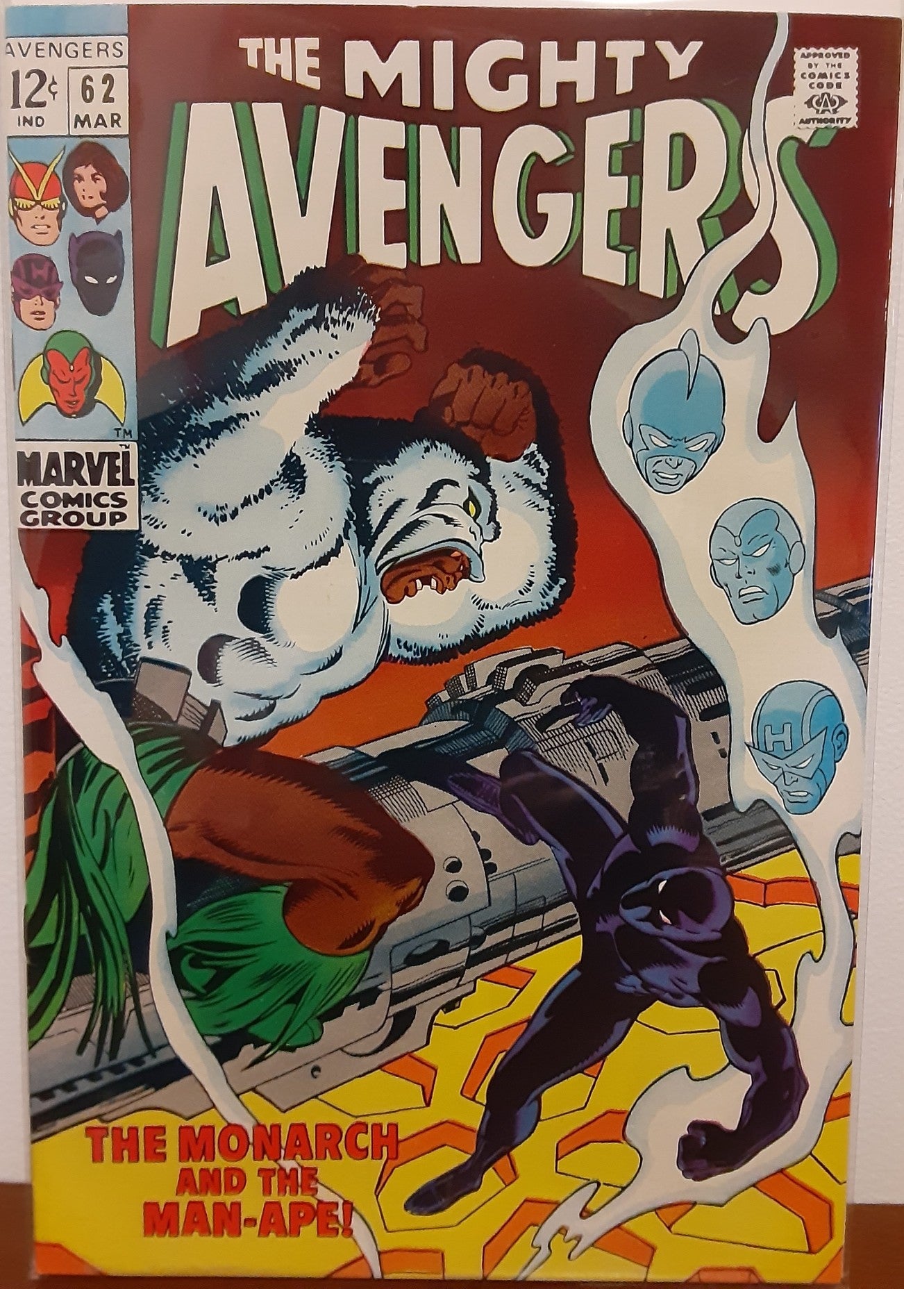 Avengers (1963) 062 (1st Man-Ape)