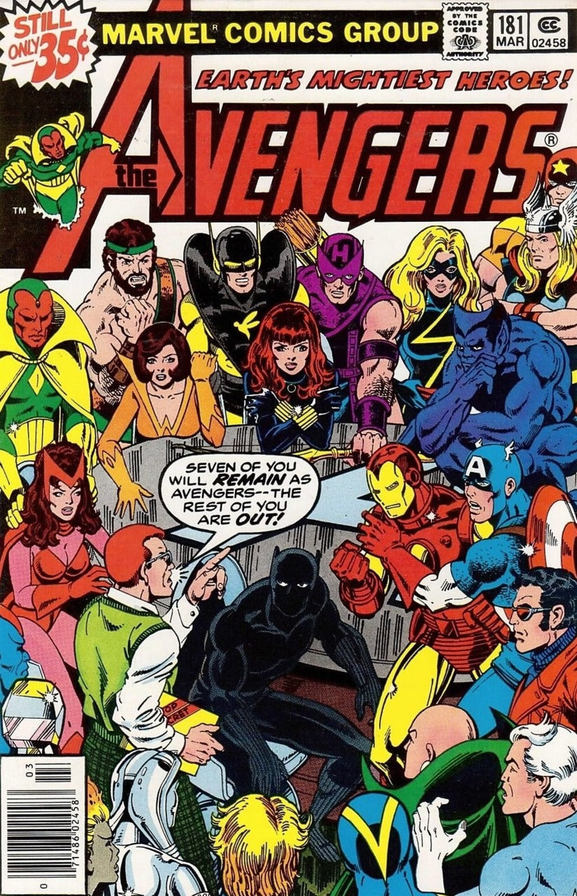 Avengers (1963) 181 (1st Scott Lang/New Team)