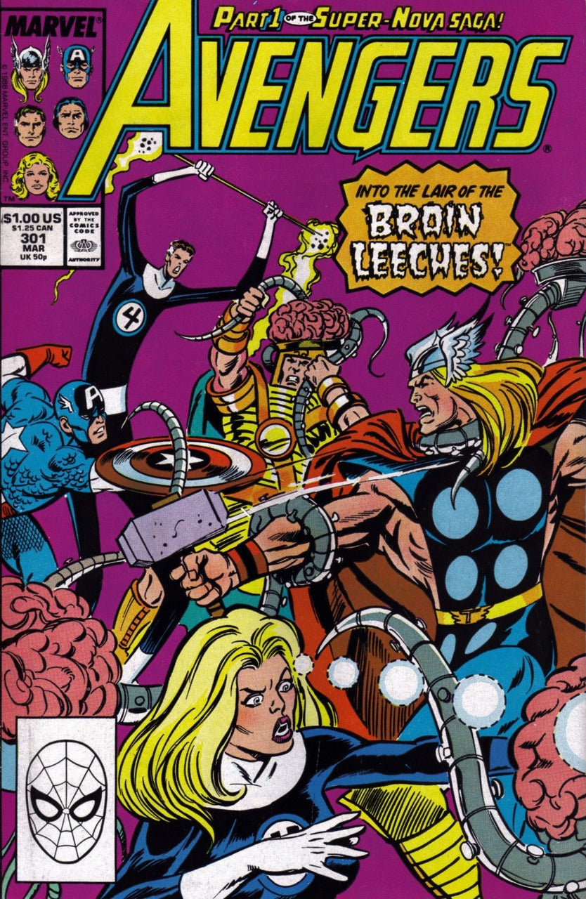 Avengers (1963) 301 (1st Super Nova)