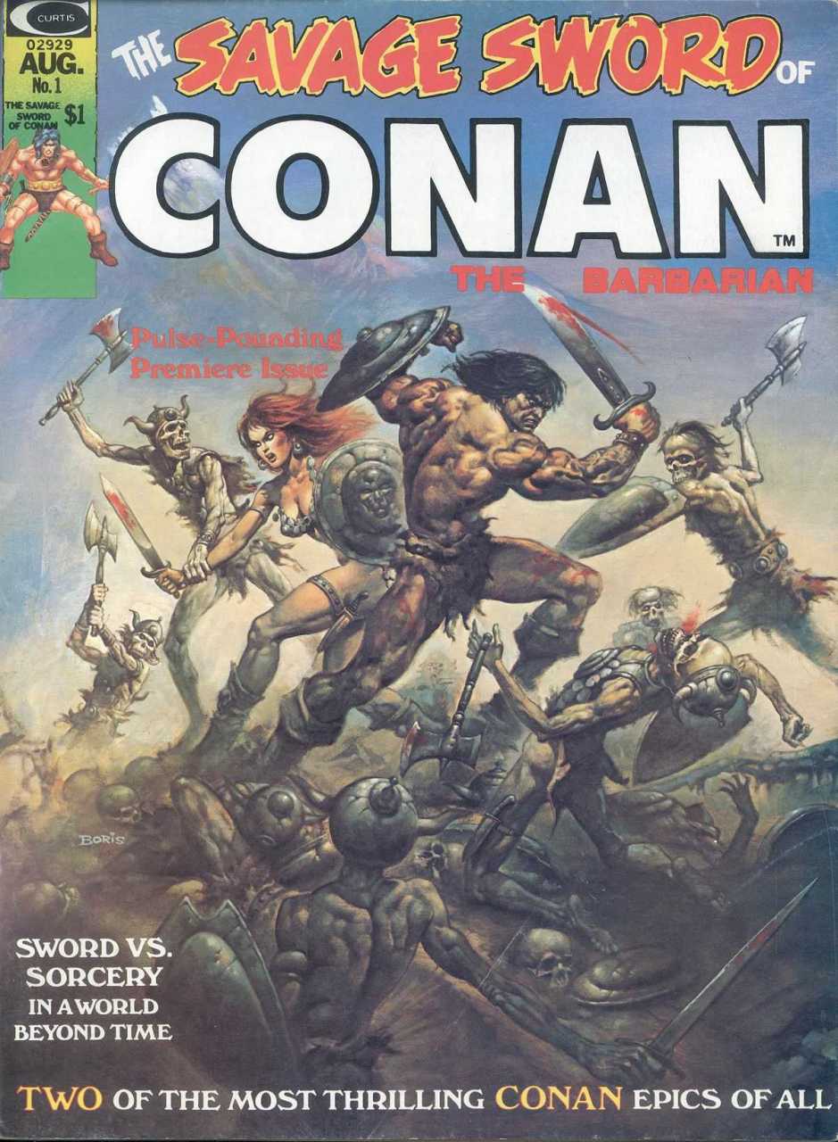 Savage Sword of Conan 001