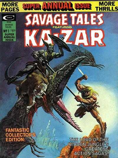 Savage Tales (1971) Annual
