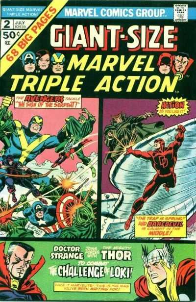Giant Size Marvel Triple Action