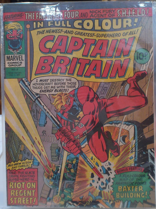 Captain Britain (1976) 08 (1st Betsy Braddock)