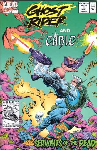 Ghost Rider and Cable Servants of the Dead