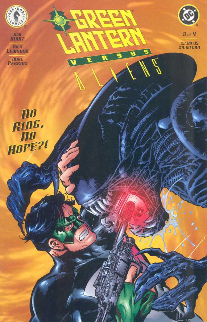 Green Lantern Versus Aliens