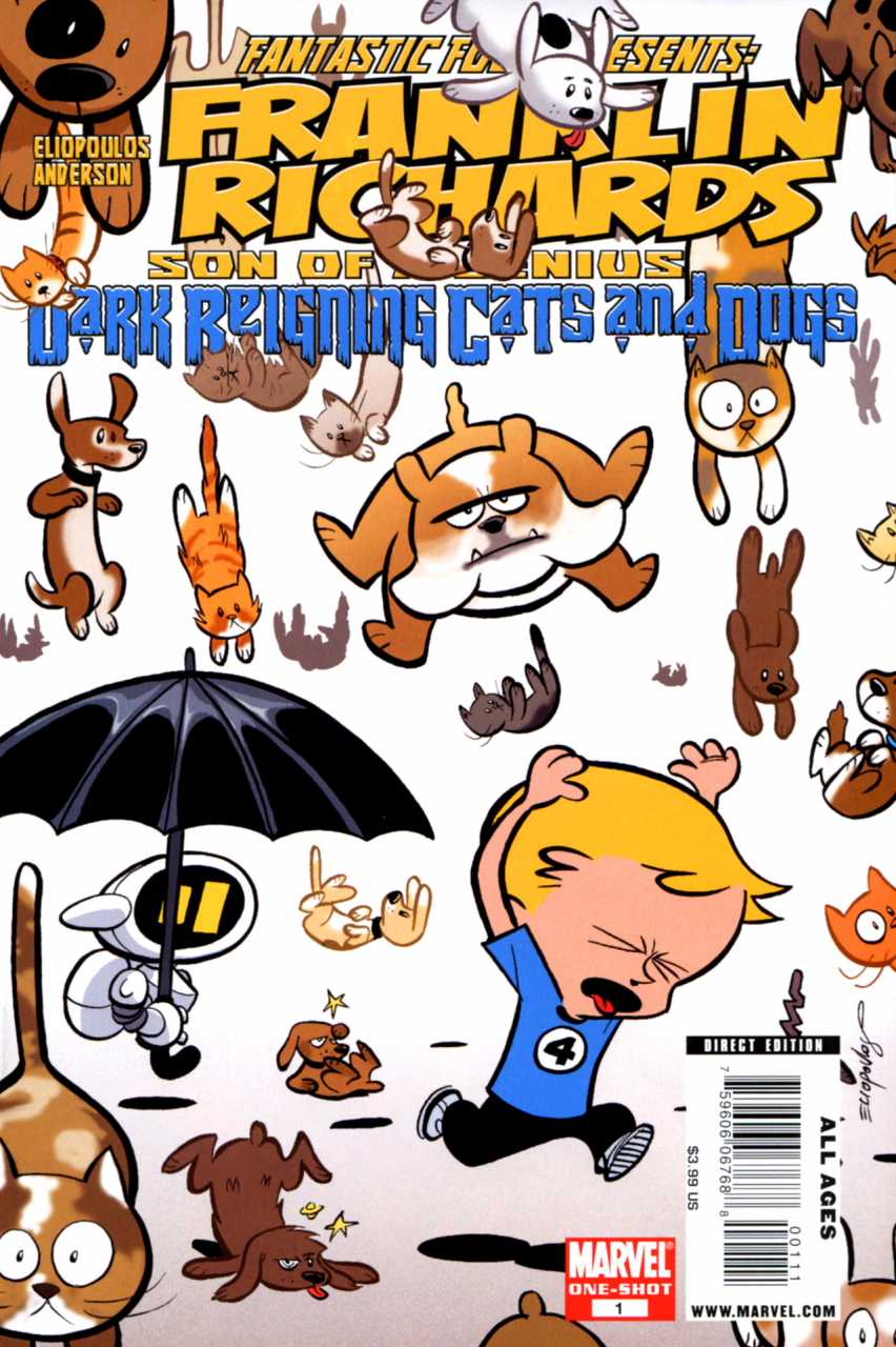 Franklin Richards Dark Reigning Cats And Dogs