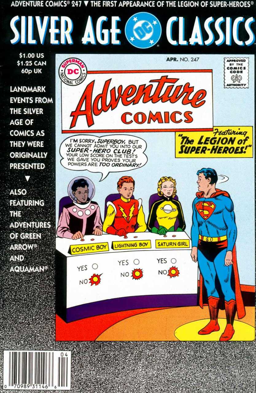 DC Silver Age Classics Adventure Comics