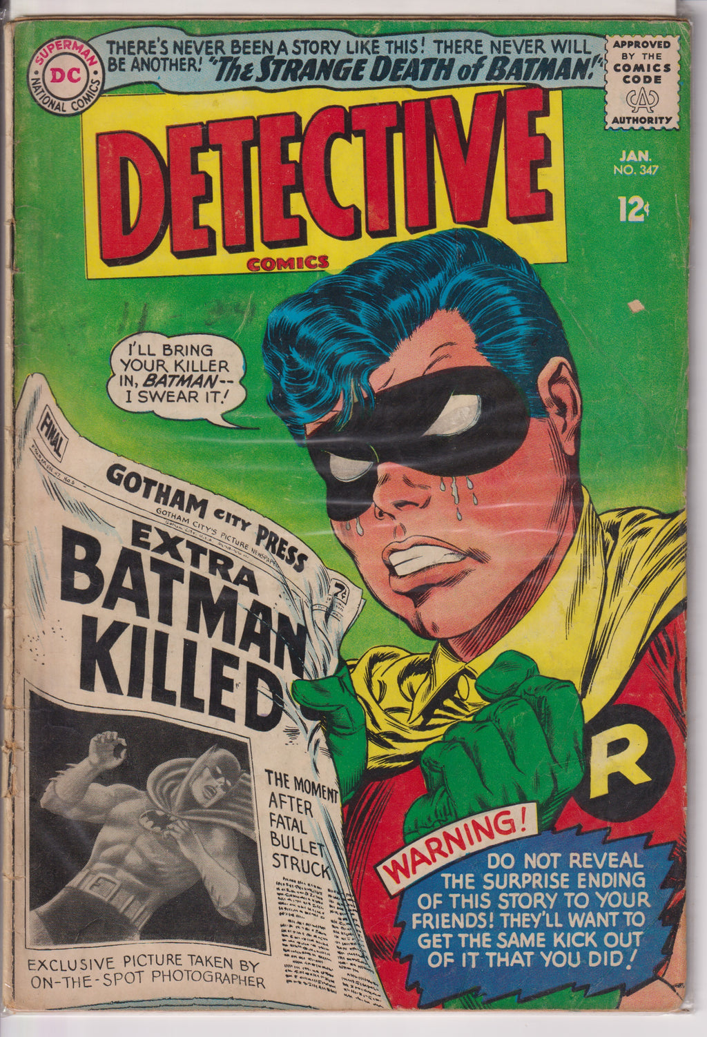 Detective Comics (1937) 340 - 350