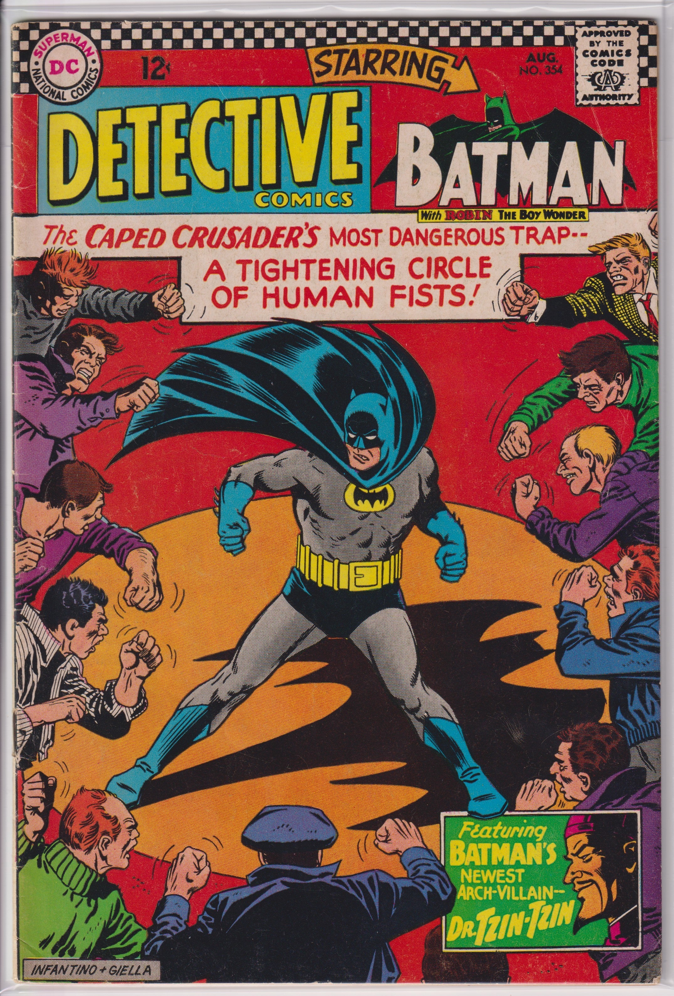 Detective Comics (1937) 354 (1st Dr Tzin Tzin)
