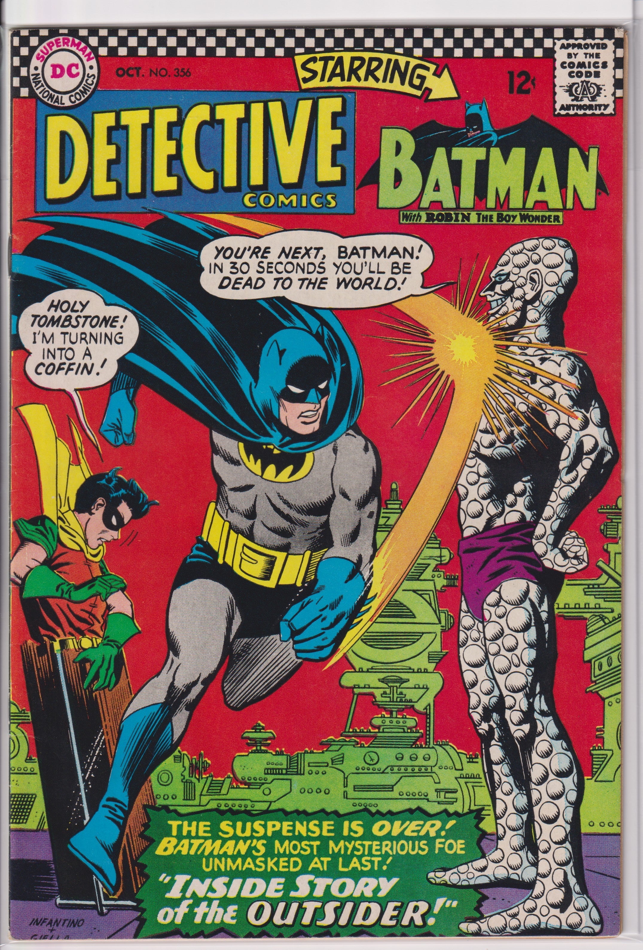 Detective Comics (1937) 356 (1st Outsider)