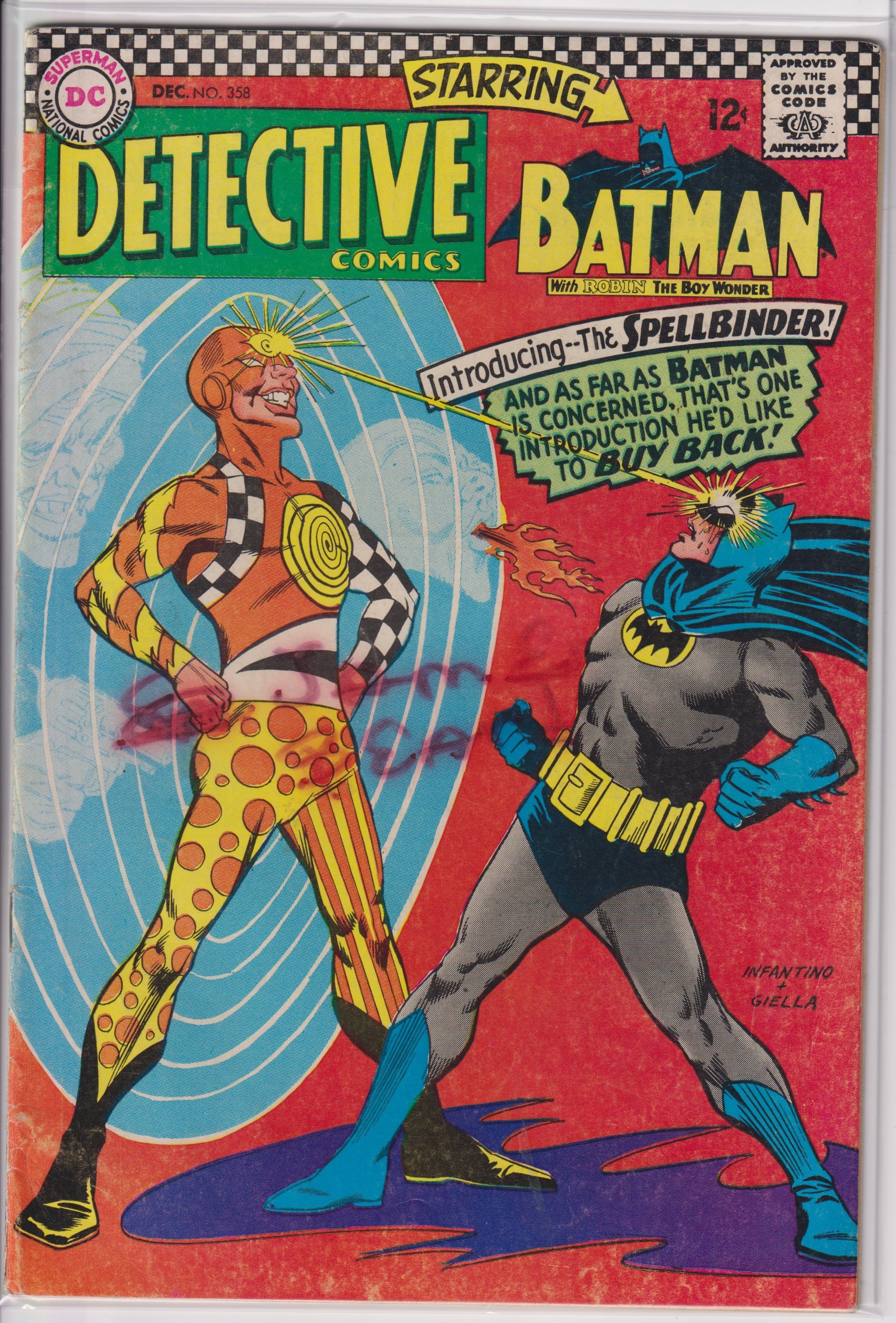 Detective Comics (1937) 358 (1st Spellbinder)