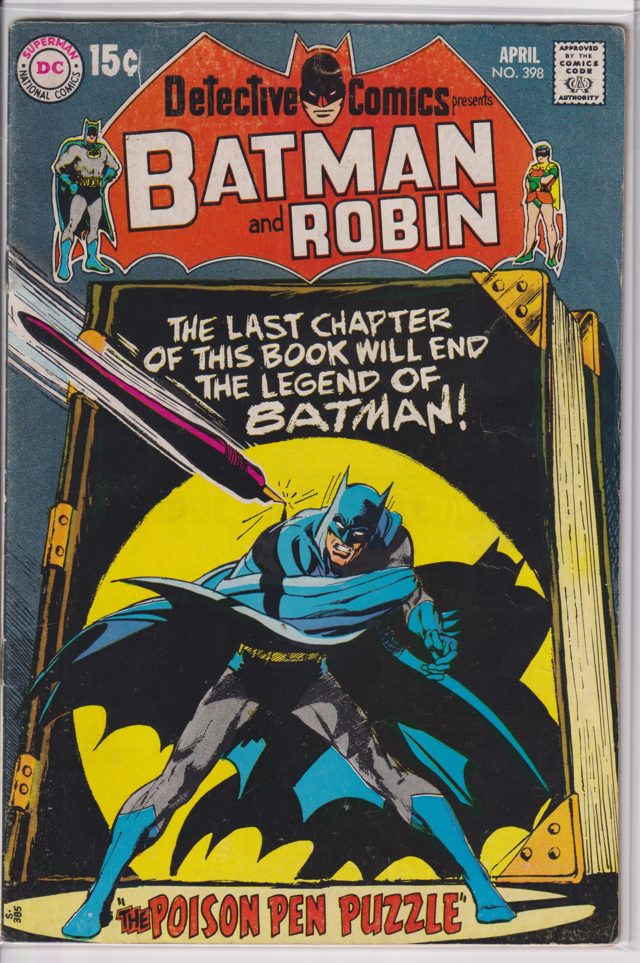 Detective Comics (1937) 396 - 399