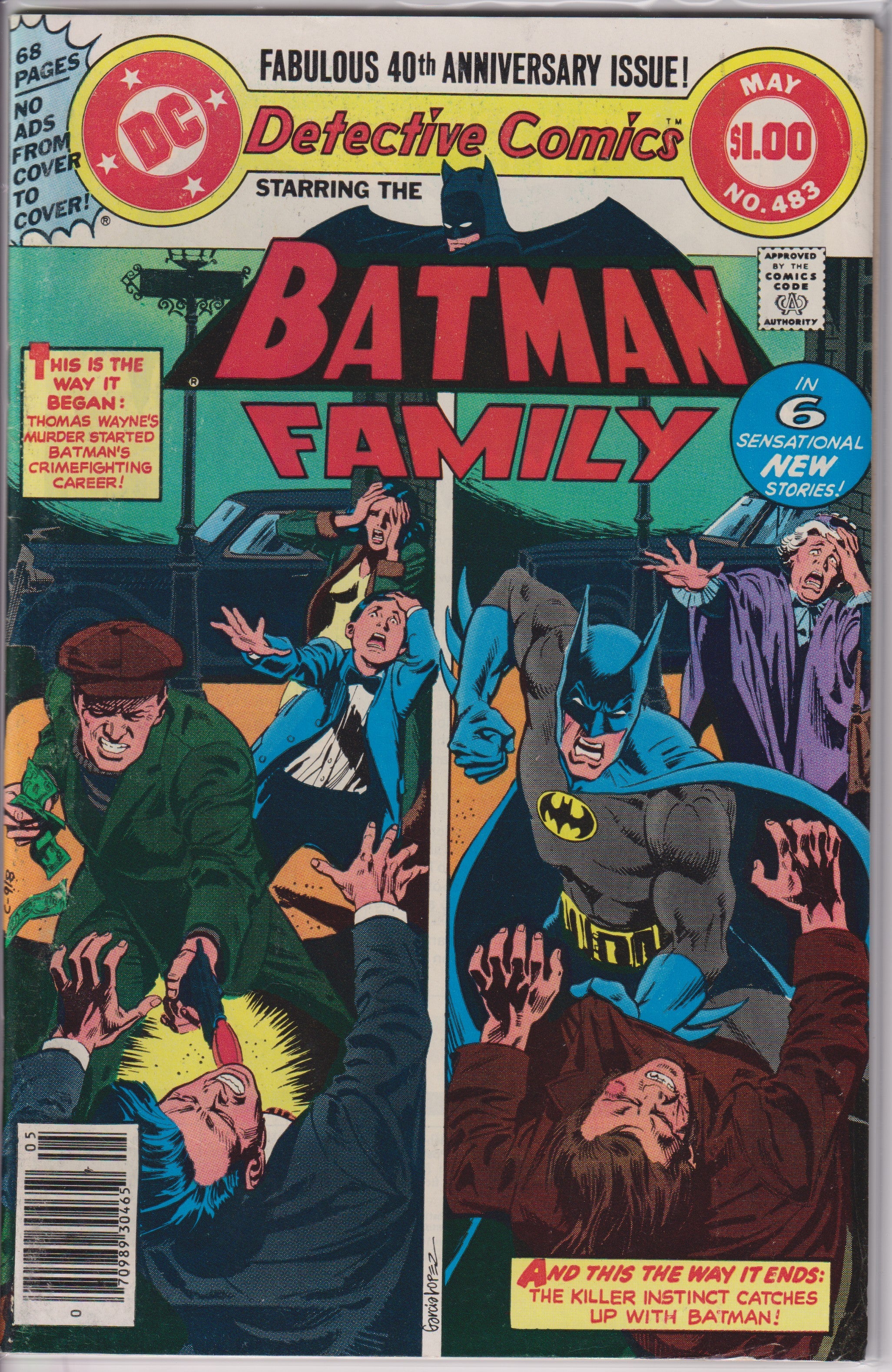 Detective Comics (1937) 475 - 489