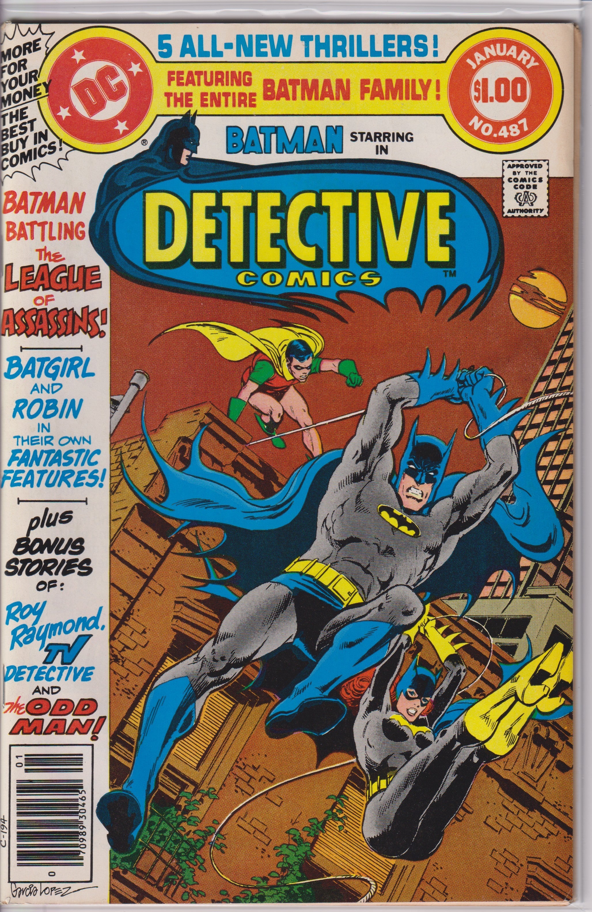 Detective Comics (1937) 475 - 489