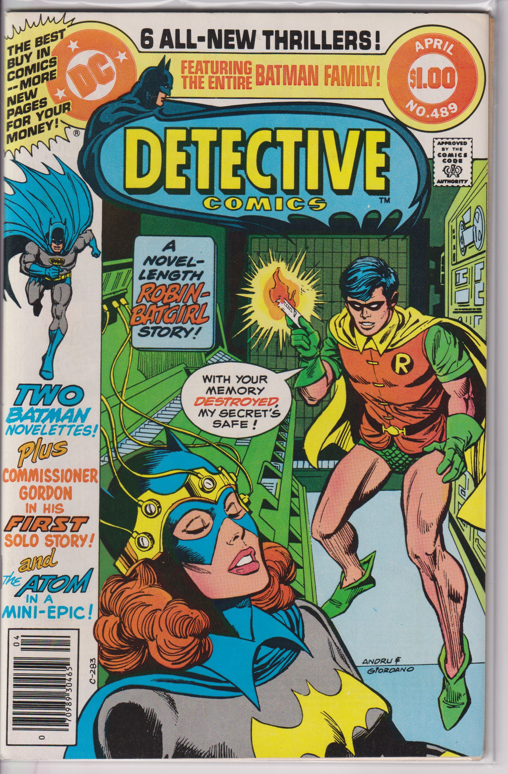 Detective Comics (1937) 475 - 489