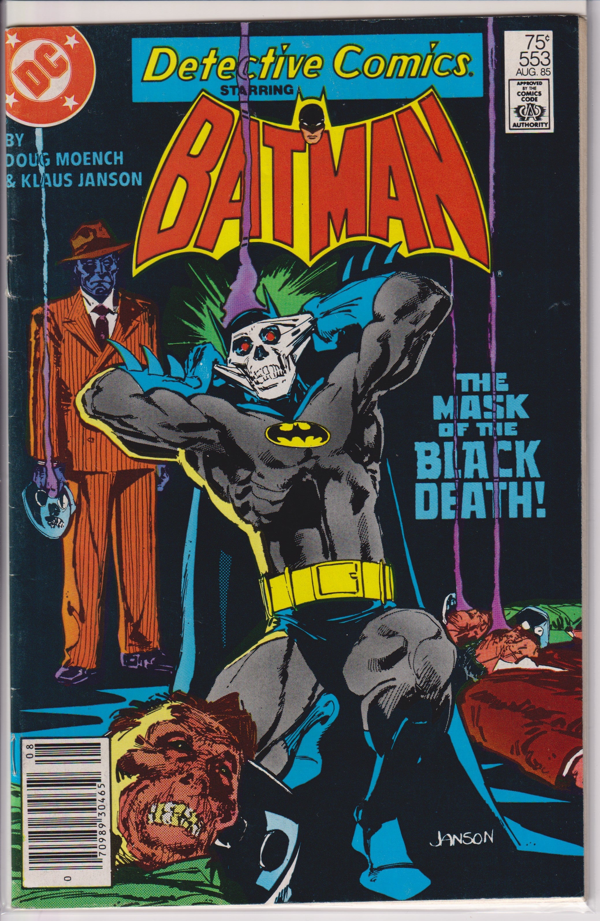Detective Comics (1937) 553 (2nd Black Mask)