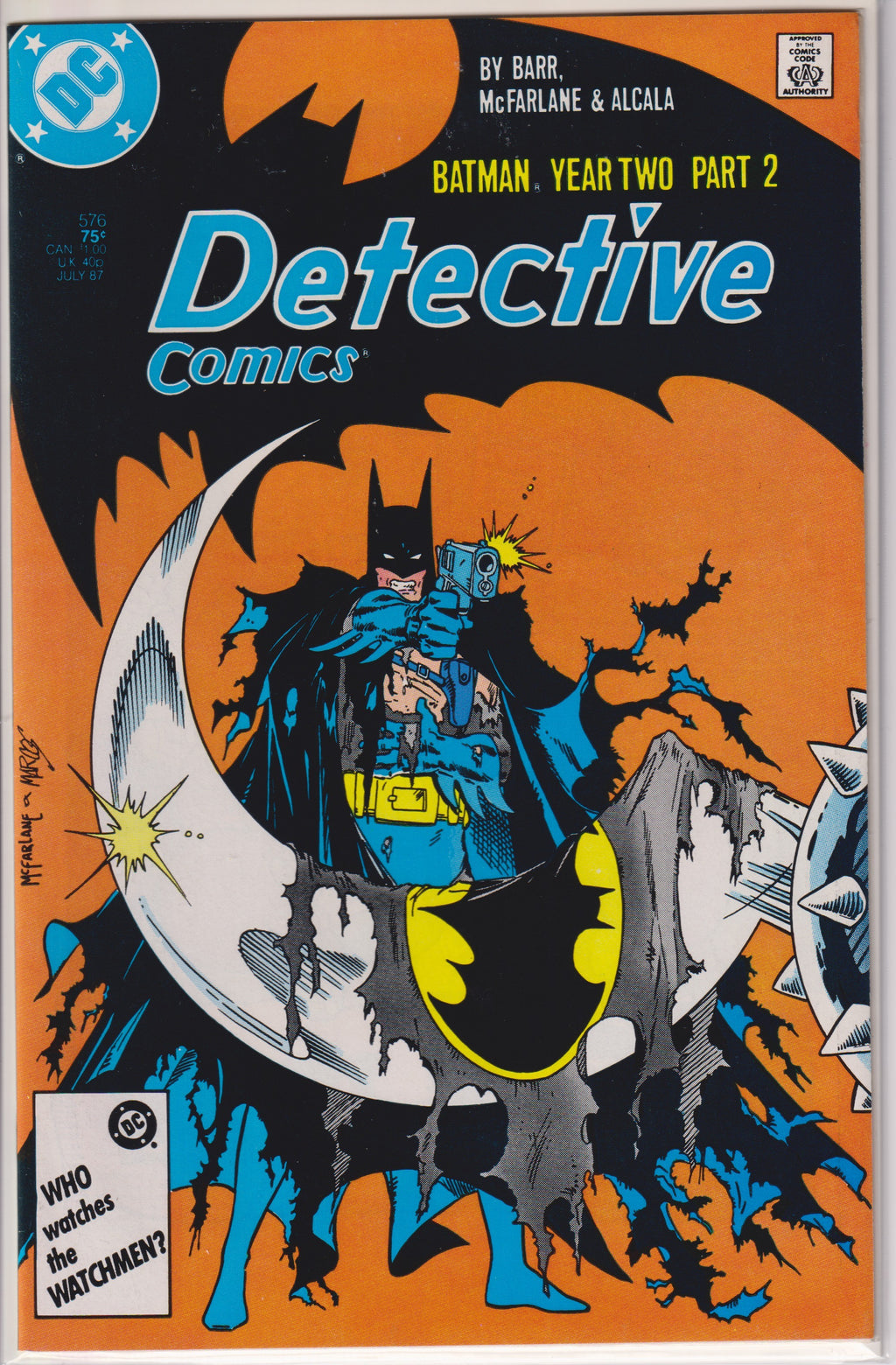 Detective Comics (1937) 576 - 578 (Todd McFarlane cover)