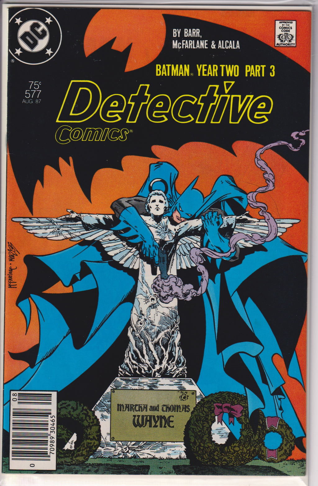 Detective Comics (1937) 576 - 578 (Todd McFarlane cover)