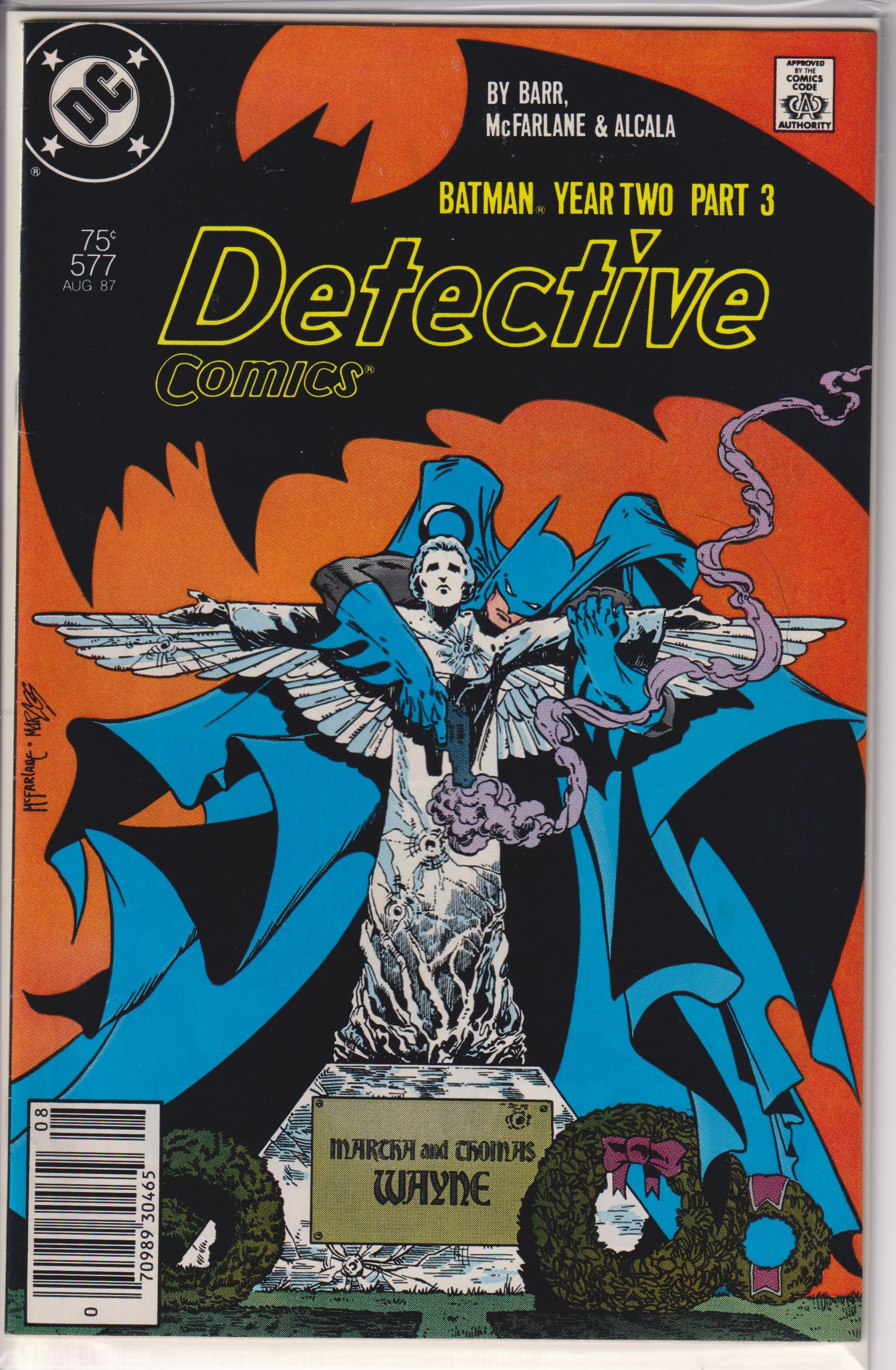 Detective Comics (1937) 576 - 578 (Todd McFarlane cover)