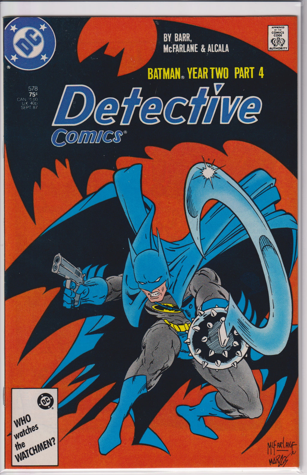 Detective Comics (1937) 576 - 578 (Todd McFarlane cover)