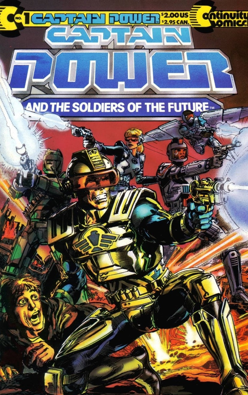 Captain Power And The Soldiers Of The Future SET: Issues 1-2