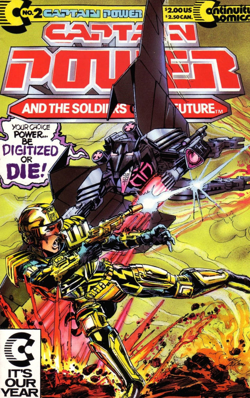 Captain Power And The Soldiers Of The Future SET: Issues 1-2