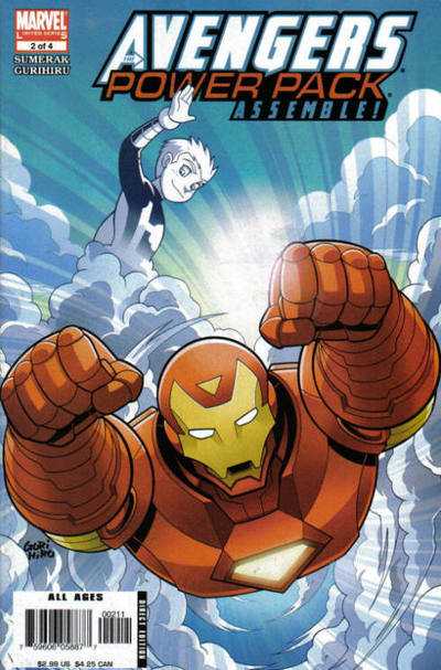 Avengers and Power Pack Assemble SET: issues 1-4