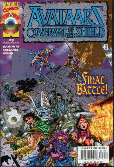 Avataars Covenant of the Shield SET: issues 1-3