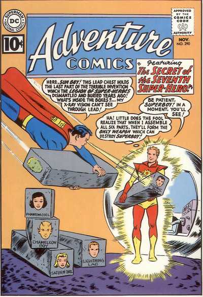 Adventure Comics 290 (Sun Boy origin)