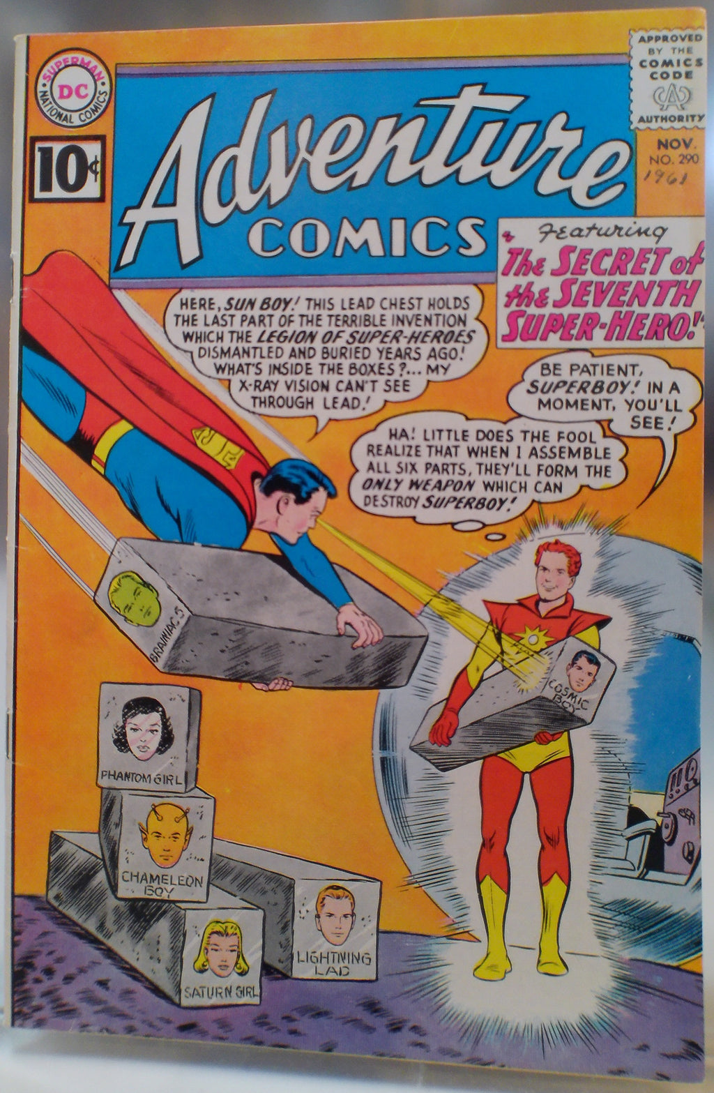 Adventure Comics 290 (Sun Boy origin)