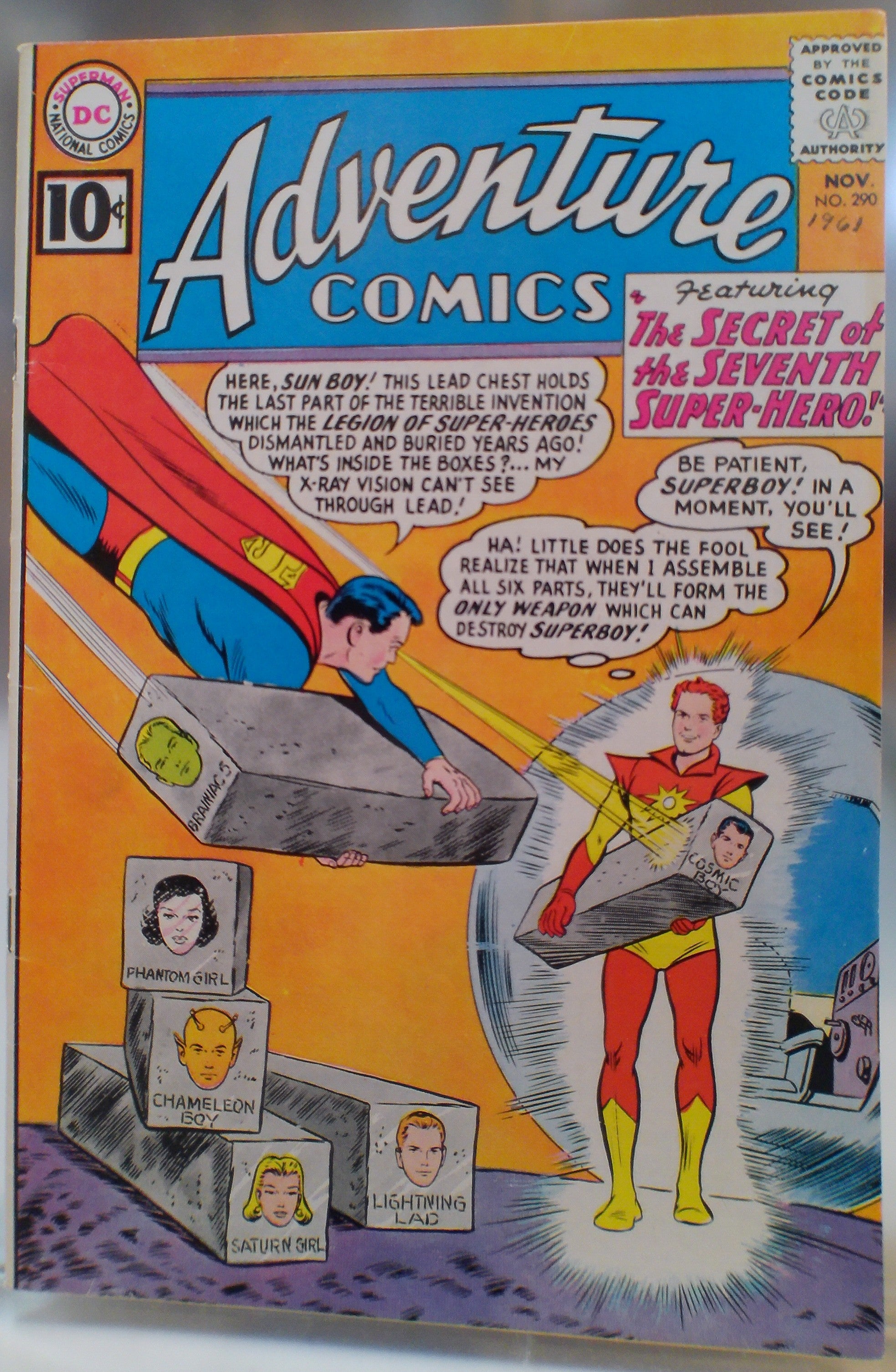 Adventure Comics 290 (Sun Boy origin)