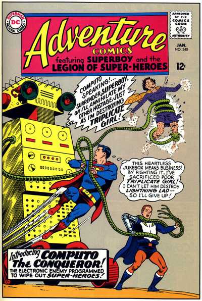 Adventure Comics 340 (1st Computo)