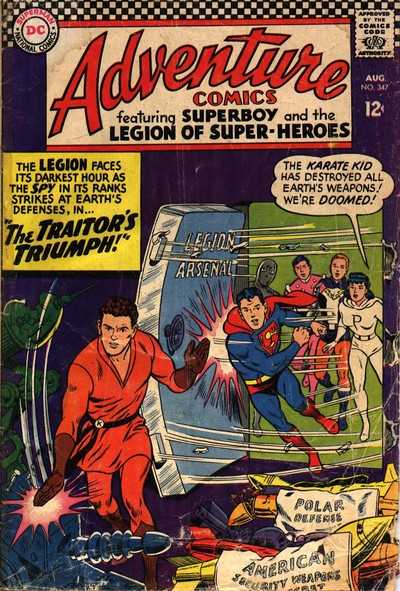 Adventure Comics 347 - 349