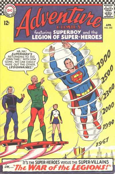 Adventure Comics 354 - 364