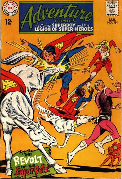Adventure Comics 354 - 364