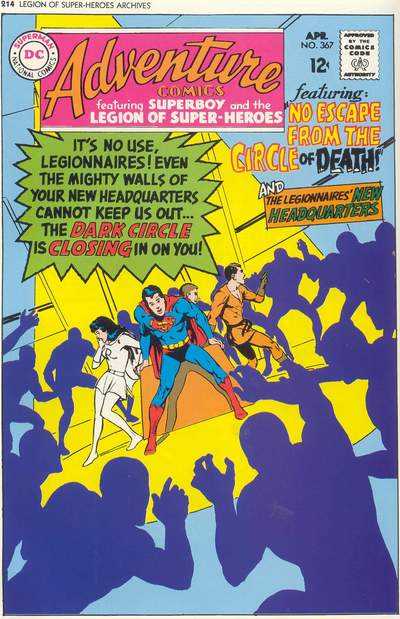 Adventure Comics 366 - 368