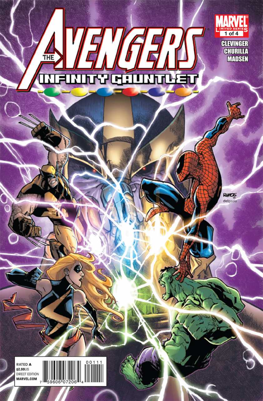 Avengers Infinity Gauntlet SET: issues 1-4
