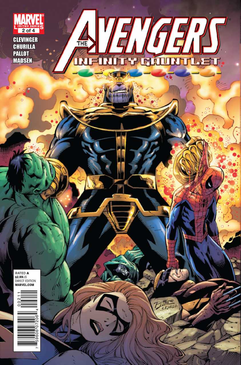 Avengers Infinity Gauntlet SET: issues 1-4