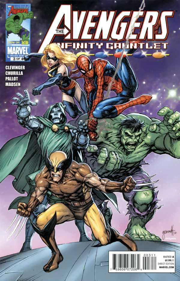 Avengers Infinity Gauntlet SET: issues 1-4