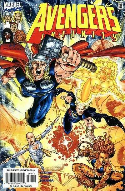 Avengers Infinity SET: issues 1-4