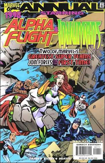 Alpha Flight Inhumans 1998