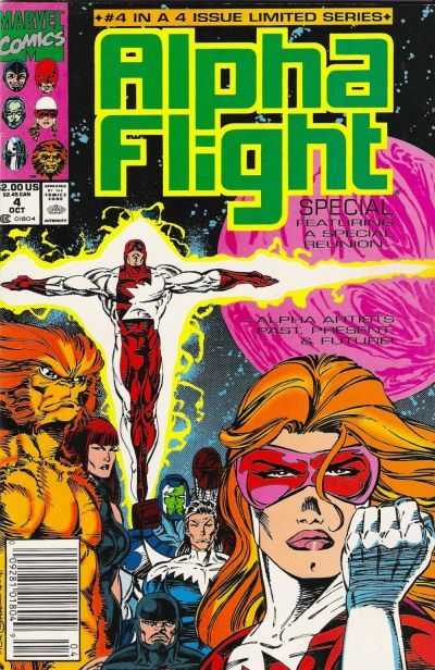 Alpha Flight Special (1991) SET: issues 1-4