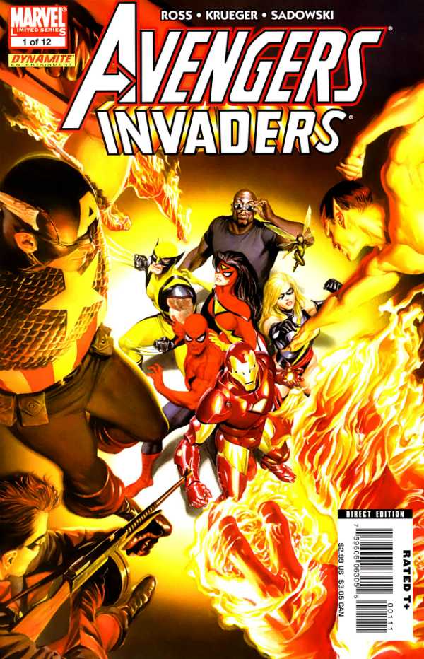 Avengers Invaders SET: issues 1-12