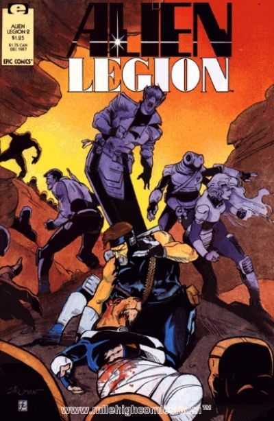 Alien Legion (1987) SET: issues 1-18